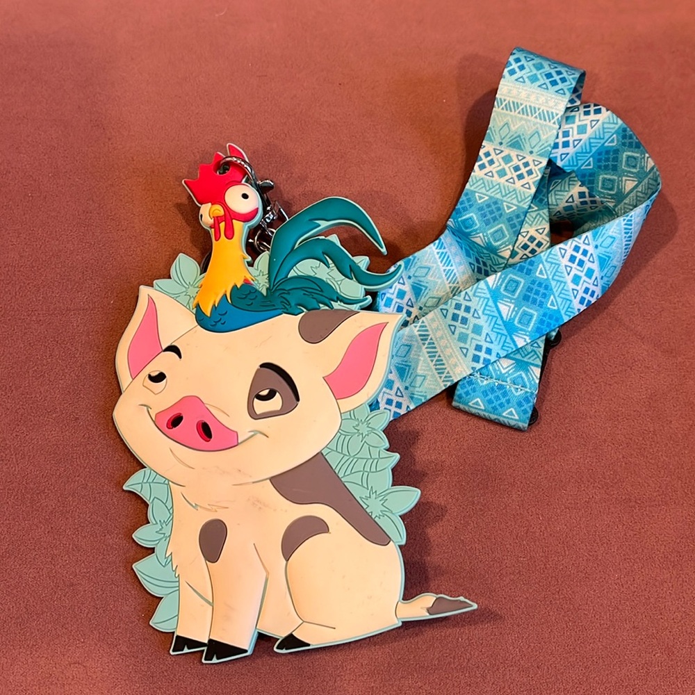 Disney Moana Lanyard for Magic Key, Credit Cards, or Ticket